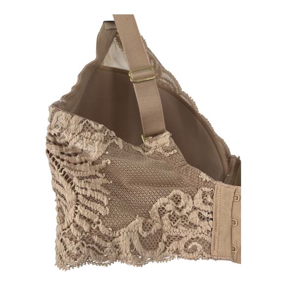 Natori bra 741299 Feathers full figure underwire tan size 34G - Picture 5 of 9